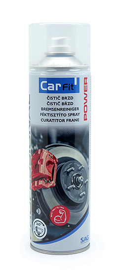 1004004227 čistič brzd Carfit Power 500 ml CARFIT