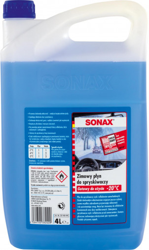 332400 KAPALINA DO OSTŘIKOVAČŮ 4L ZIMNÍ -20C SONAX